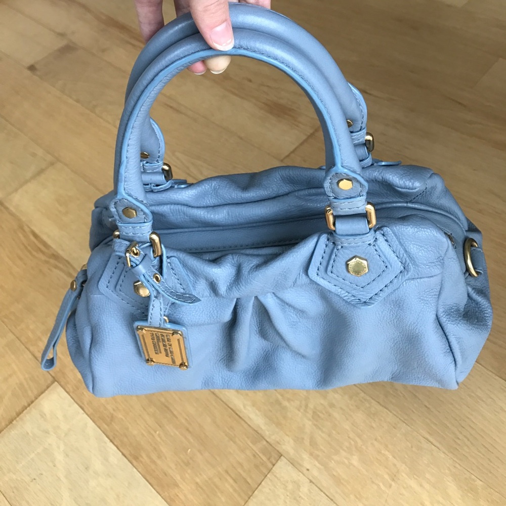 Marc Jacobs beautiful pastel blue womens handbag
